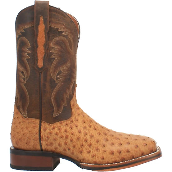 Dan Post Kershaw Ostrich Square Toe Boots