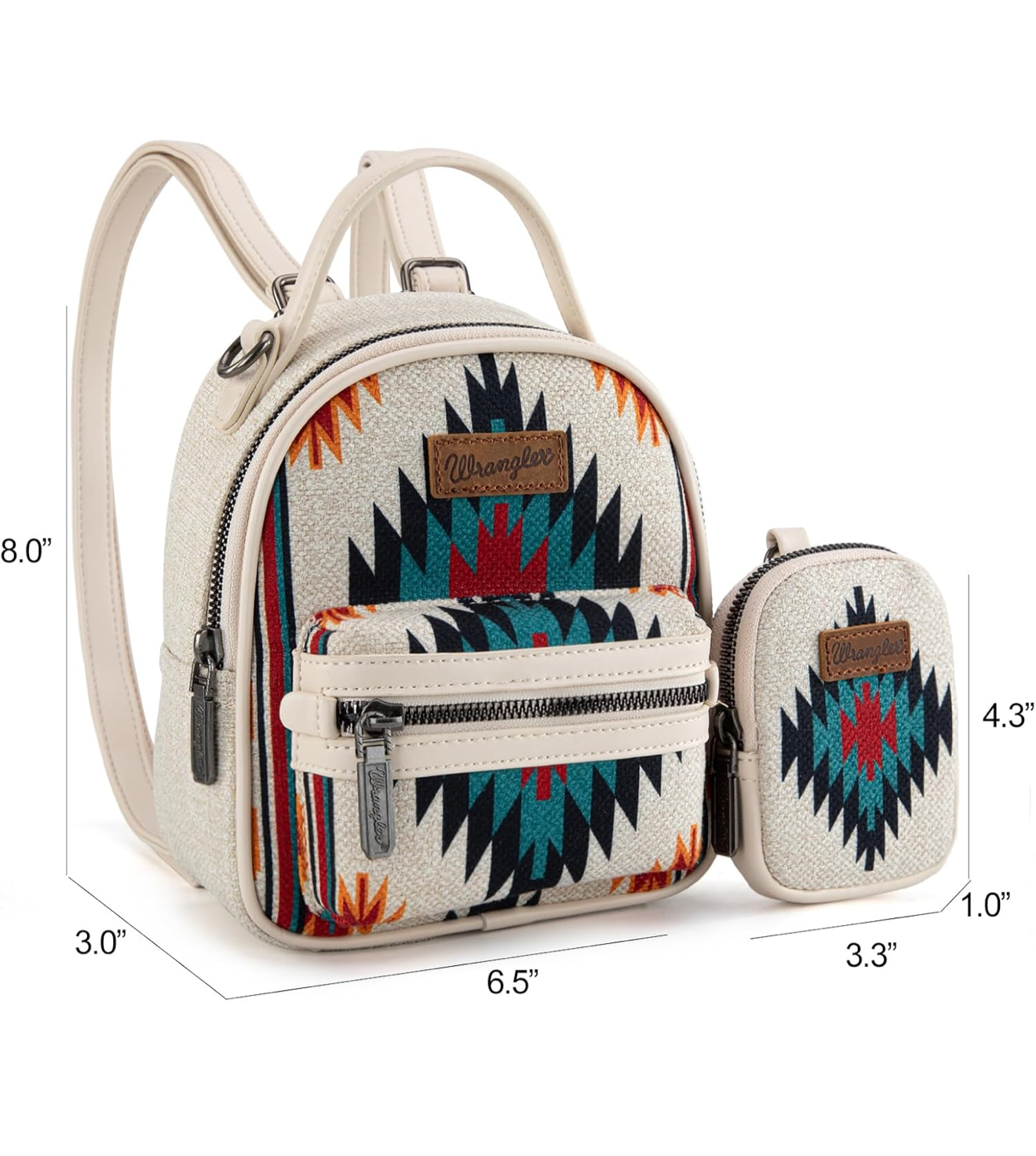 Wrangler Mini backpack w/ coin pouch