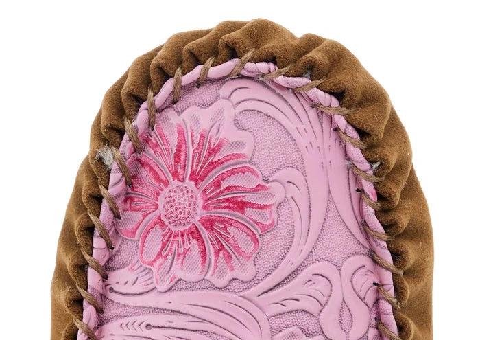 Rose Ankle Moccasin