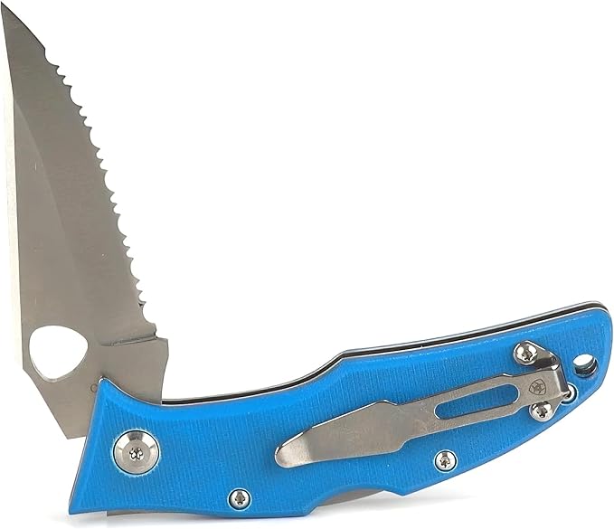 Ariat Small Neon Blue Pocket Knife