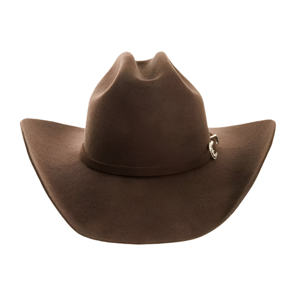 American Hat Makers Cattleman Felt- Brown
