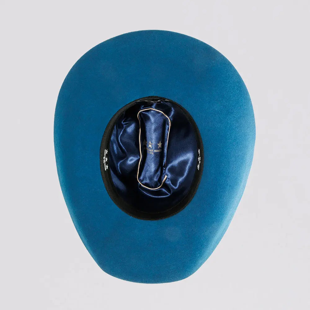 American Hat Makers Cattleman Felt- Teal