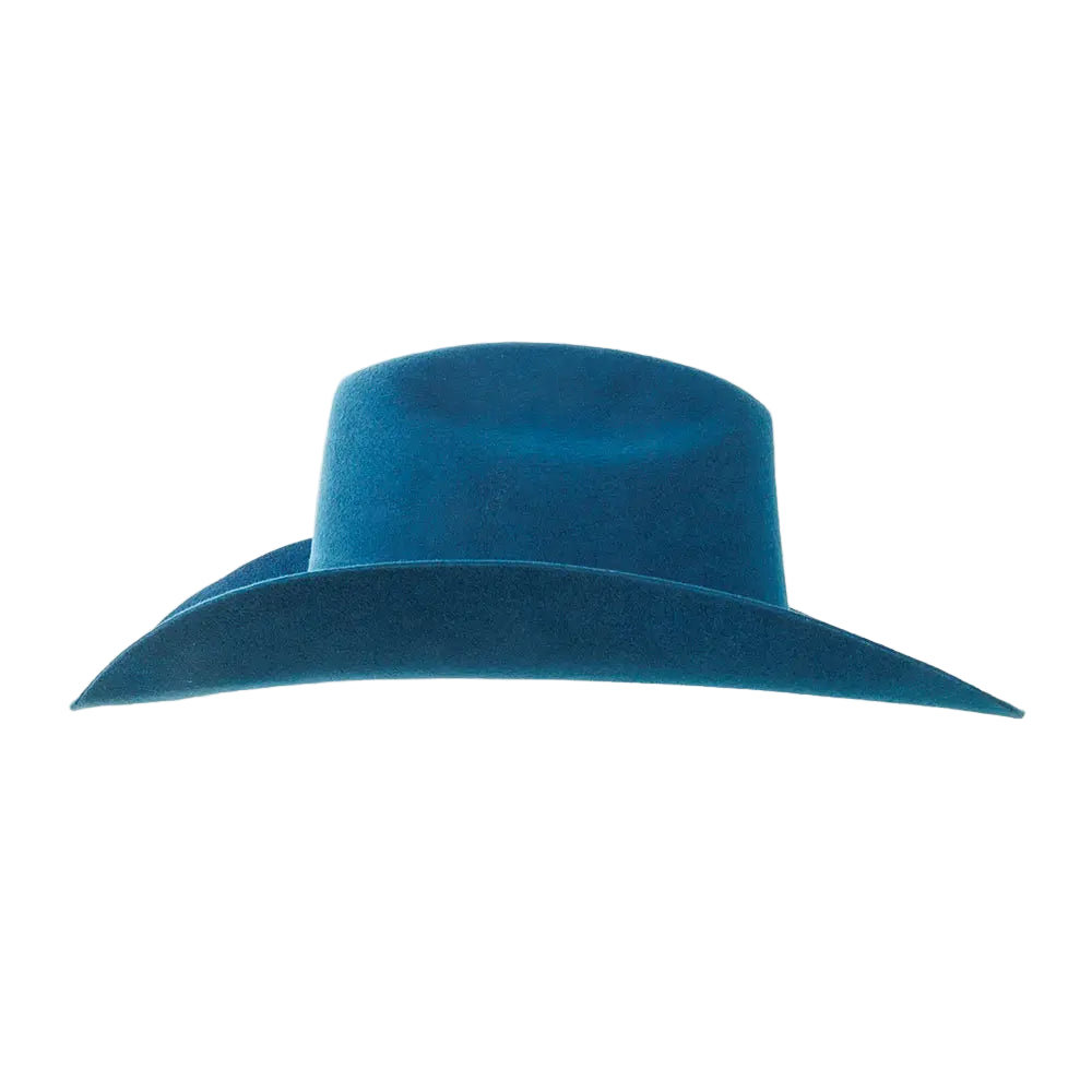 American Hat Makers Cattleman Felt- Teal