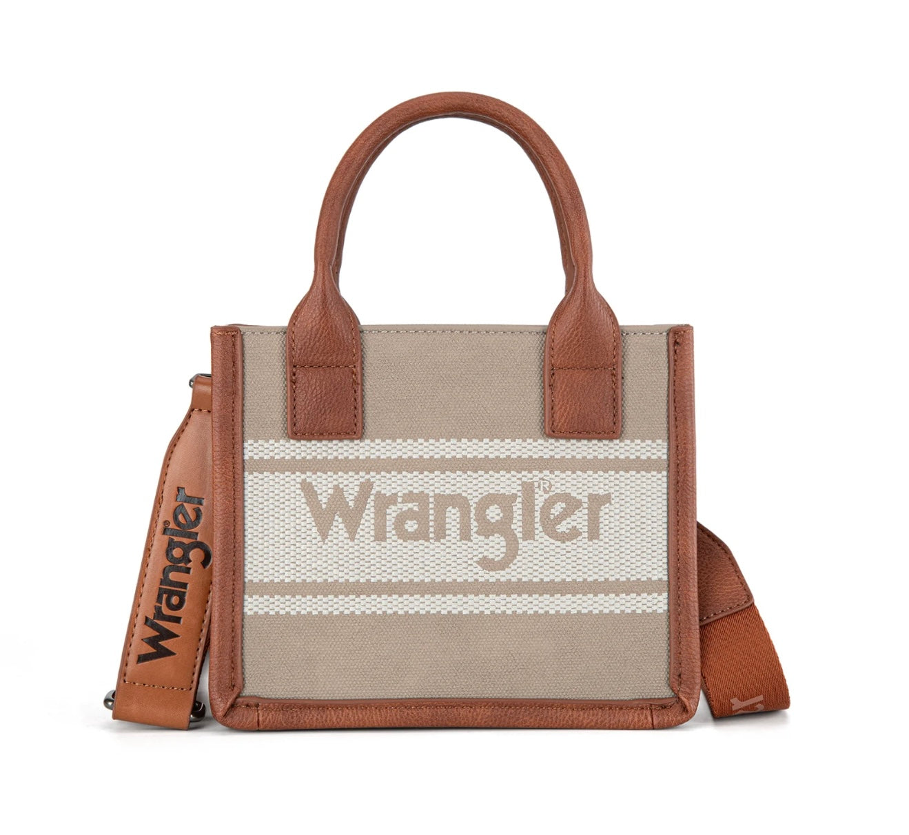Wrangler logo mini tote