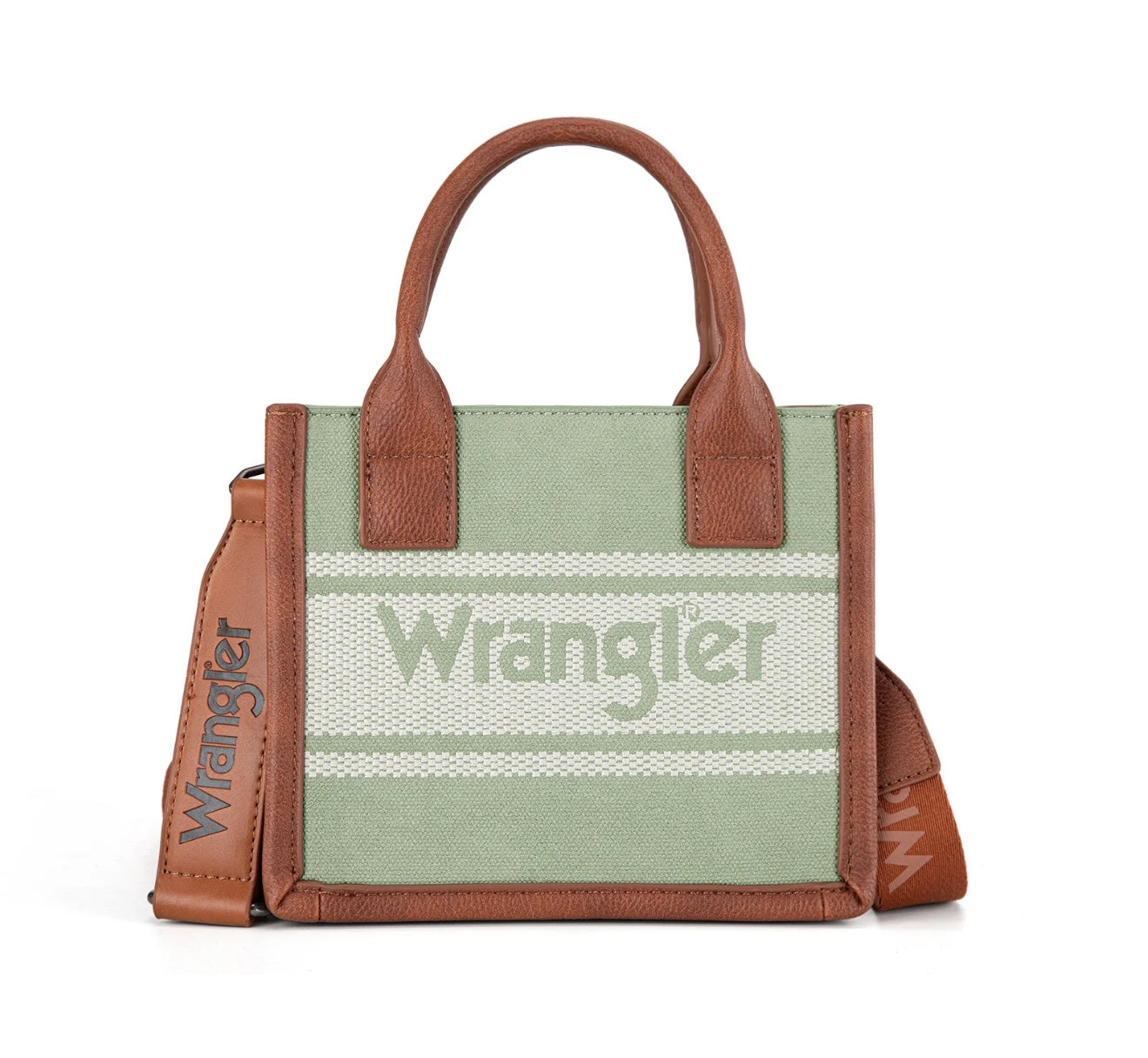 Wrangler logo mini tote