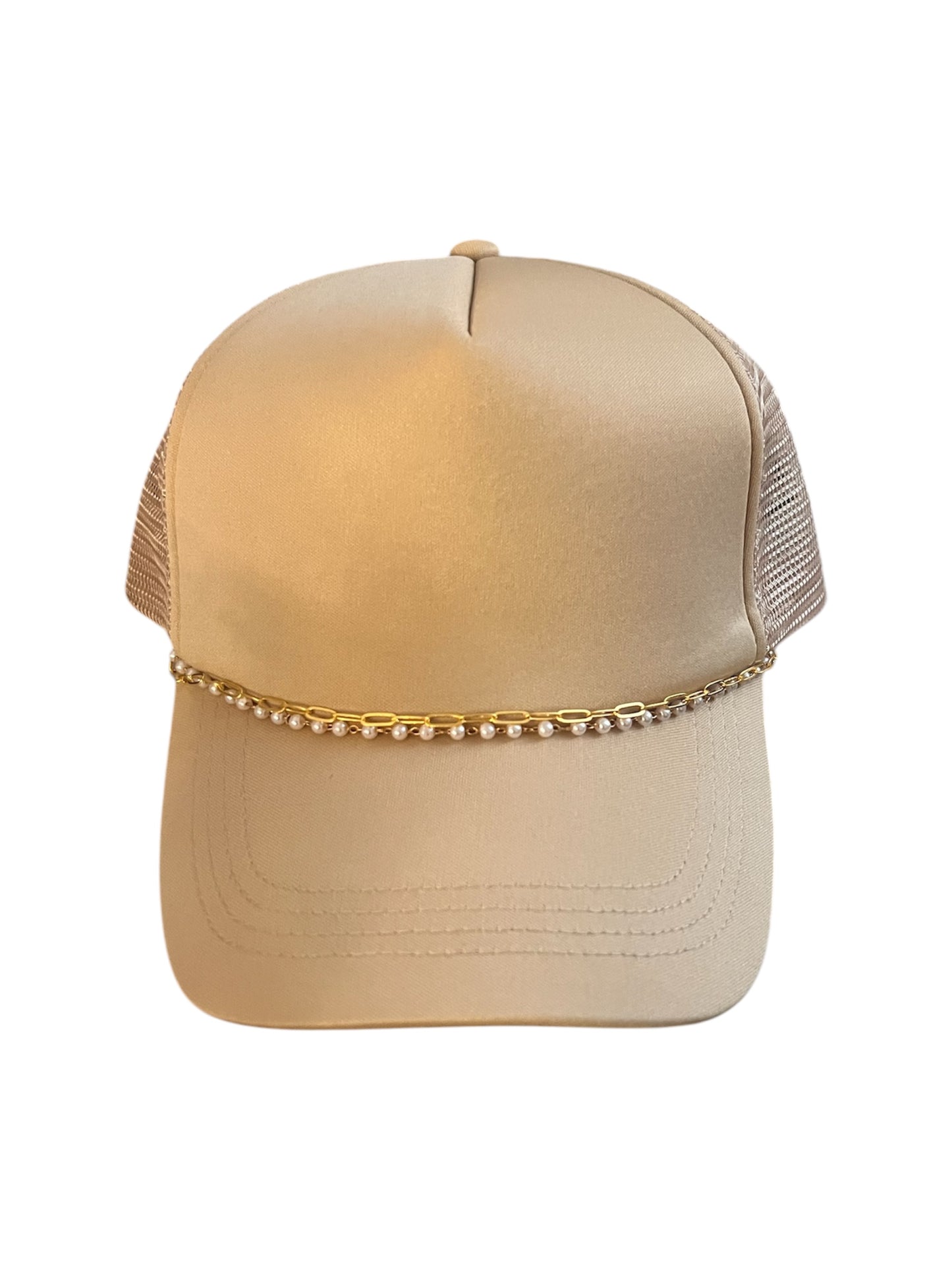 Blank Foam Trucker Hat w/ chain