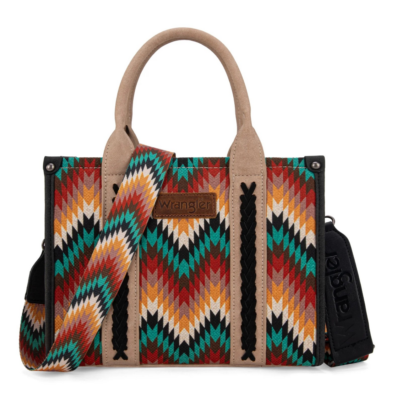 Wrangler Women's Southwestern Print Conceal carry Crossbody Bag