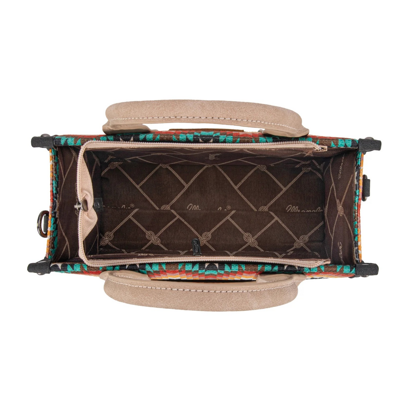 Wrangler Women's Southwestern Print Conceal carry Crossbody Bag