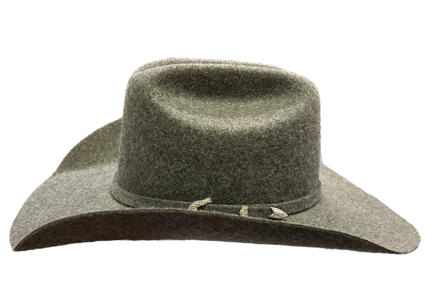 American Hat Makers Cattleman Felt- Grey