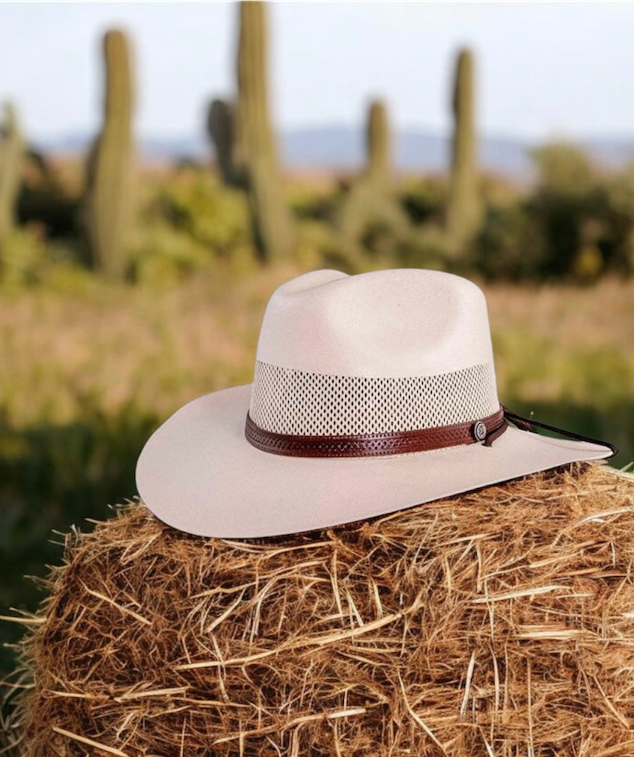 American Hat Makers Florence Women's Wide Brim Straw Sun Hat