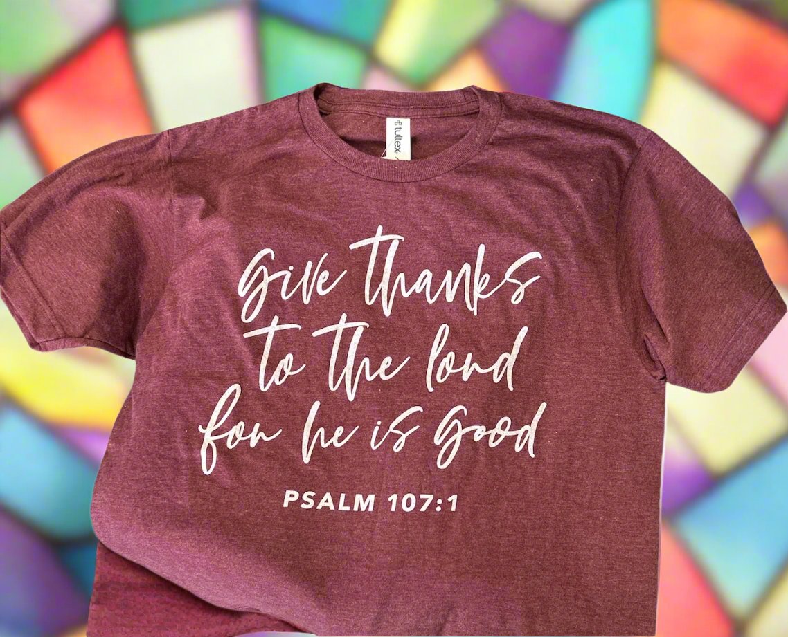 Give thanks to the Lord tee