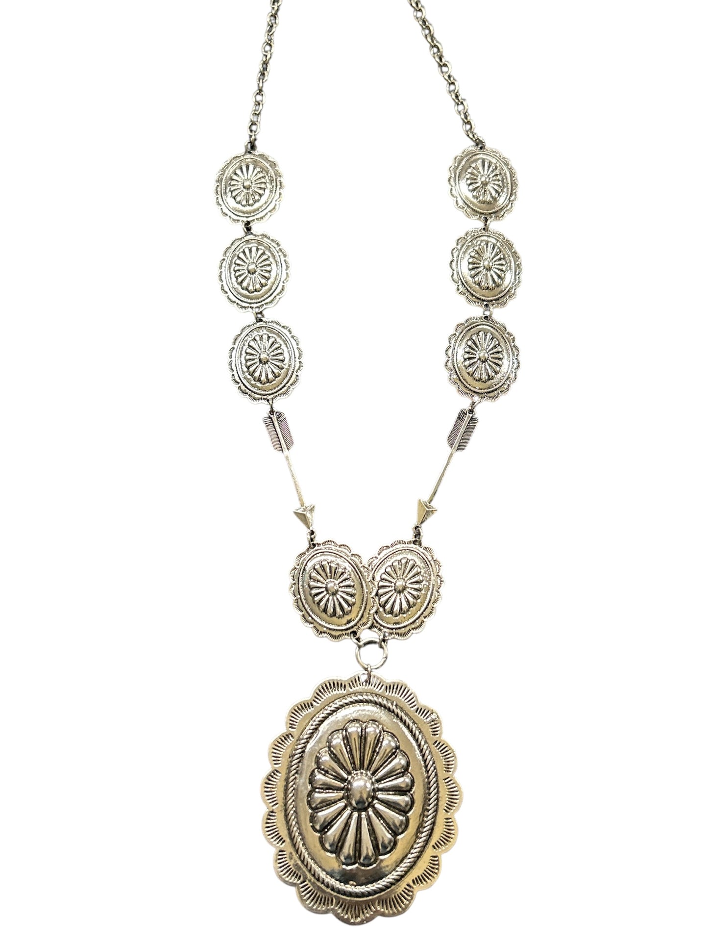 Arrow Concho Necklace