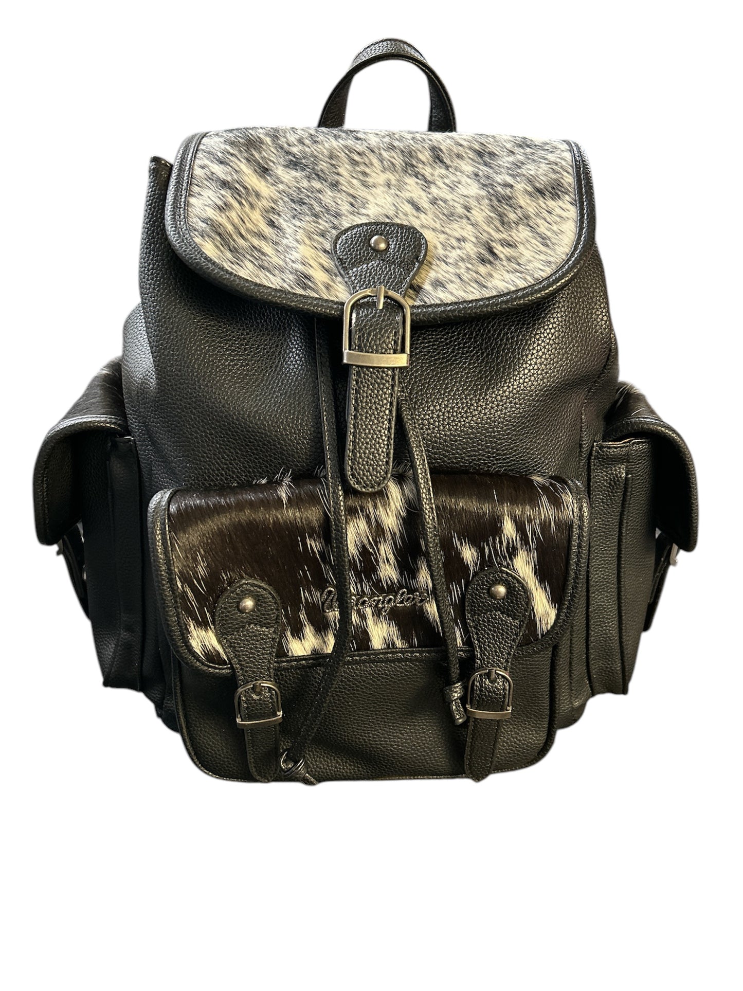 Cowhide Wrangler Backpack