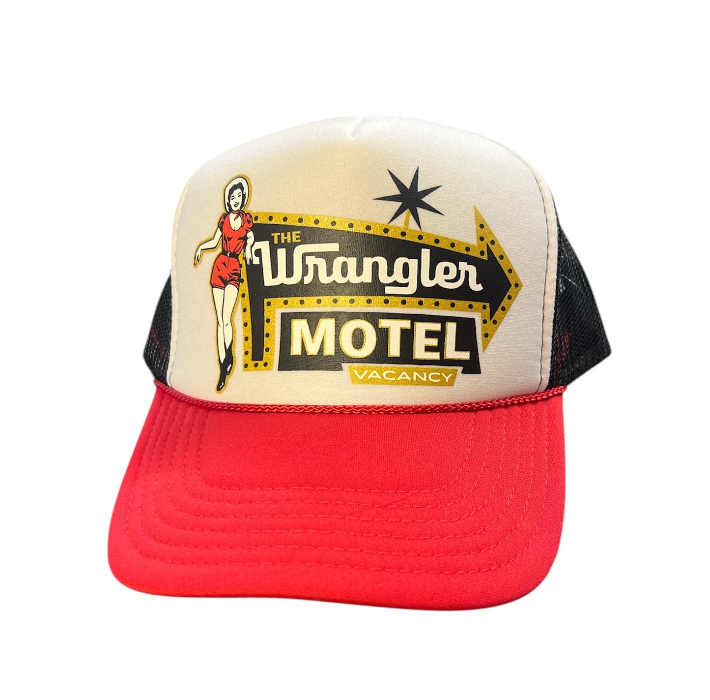 Wrangler motel cap