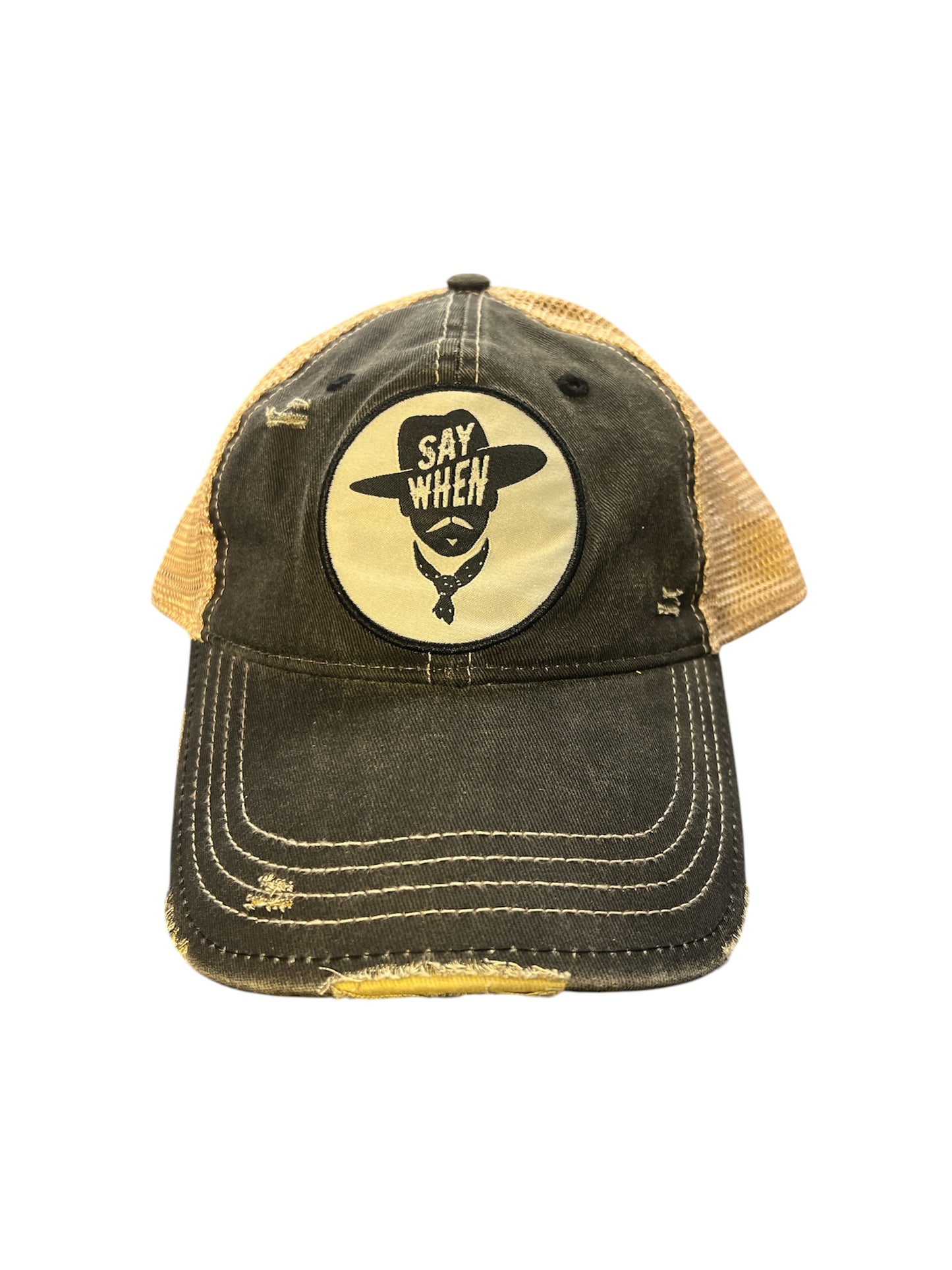 Say When Patch Hat