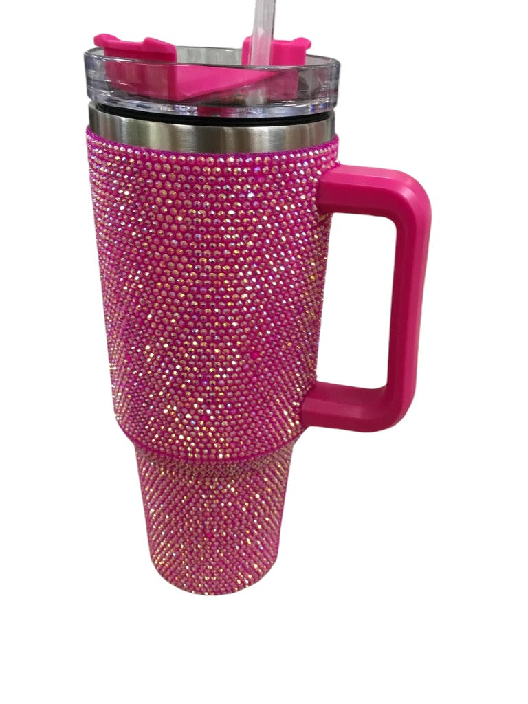 Rhinestone tumbler