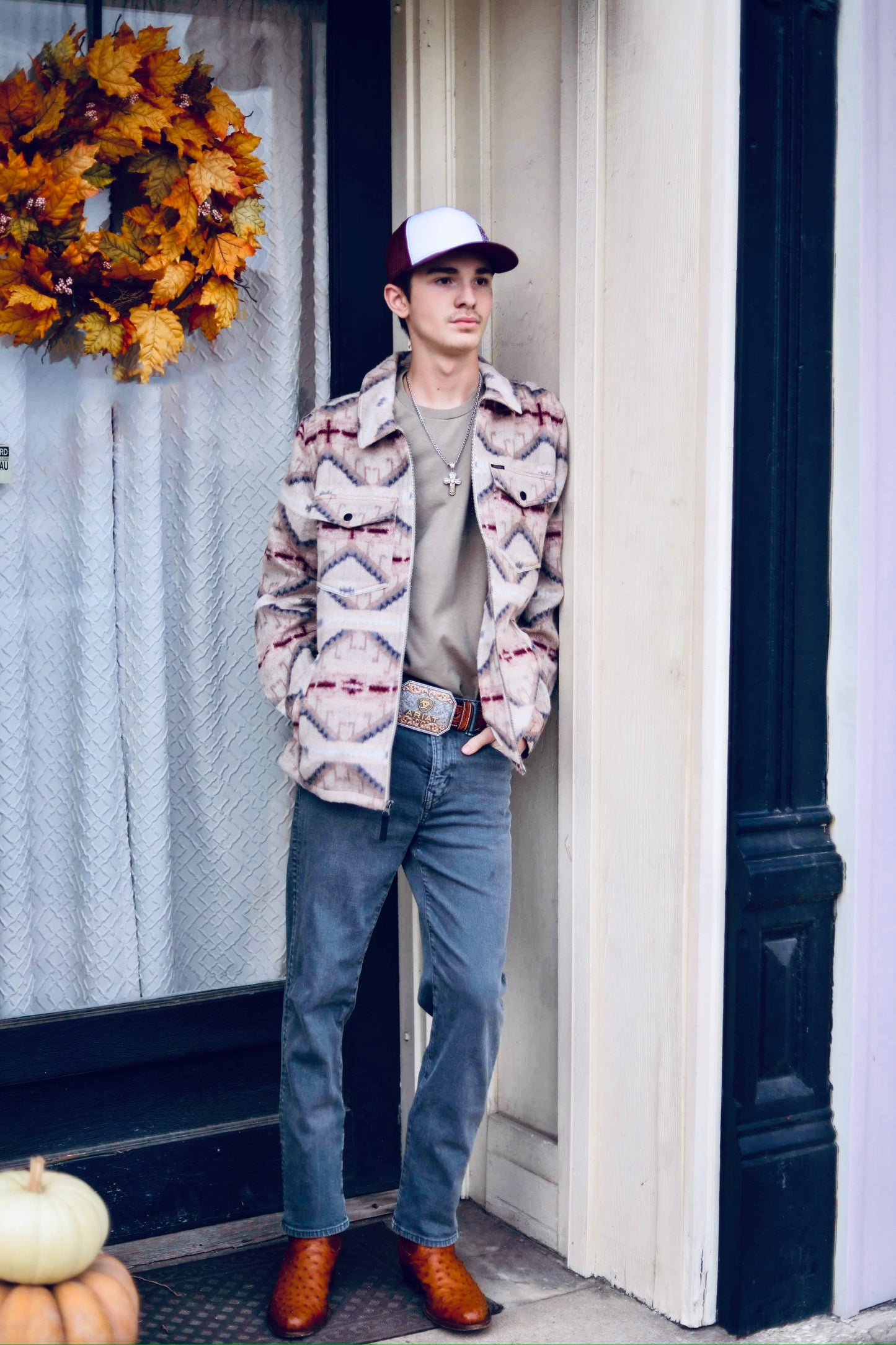 Aztec Fleece Zip Jacket