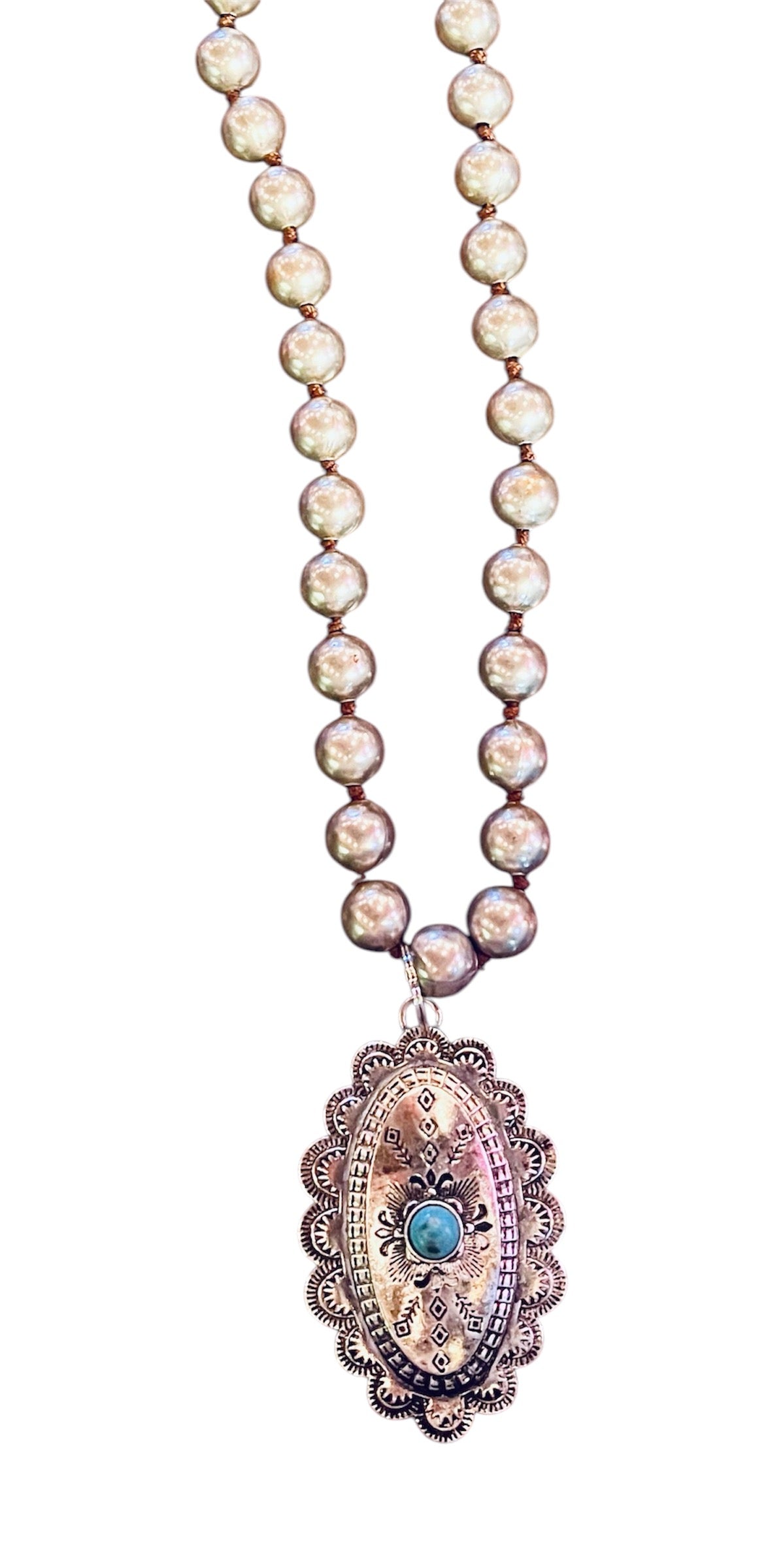 big ball chain necklace