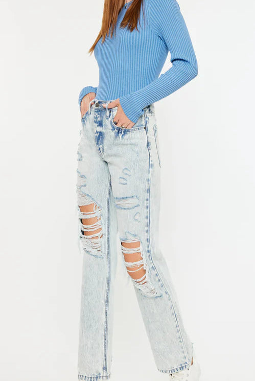 Dixon Ultra High Rise Boyfriend Jeans