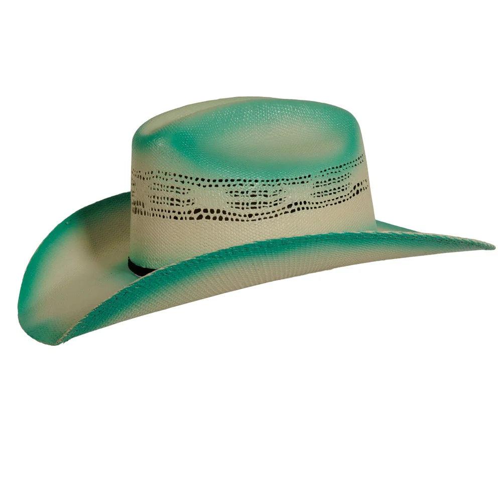 American Hat Makers Olivia Turquoise Straw