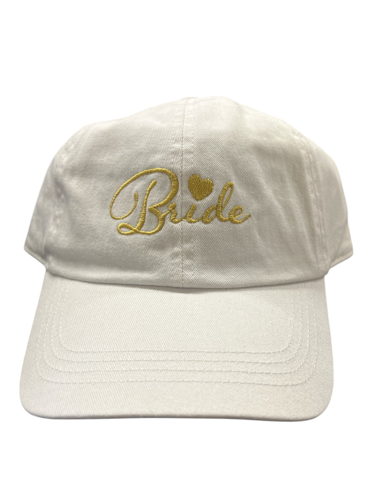 Golden bride cap