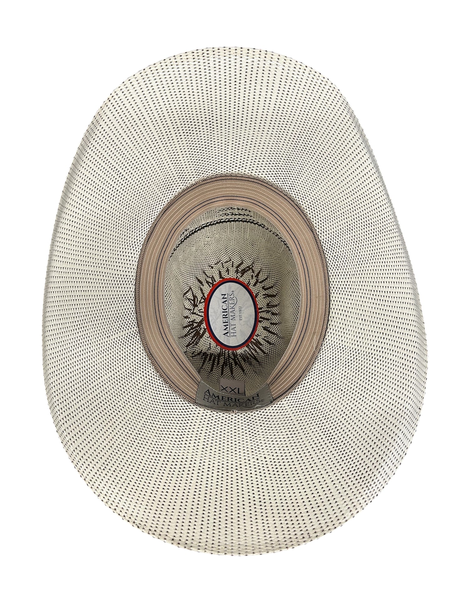 Trail Boss Open Crown Straw Hat