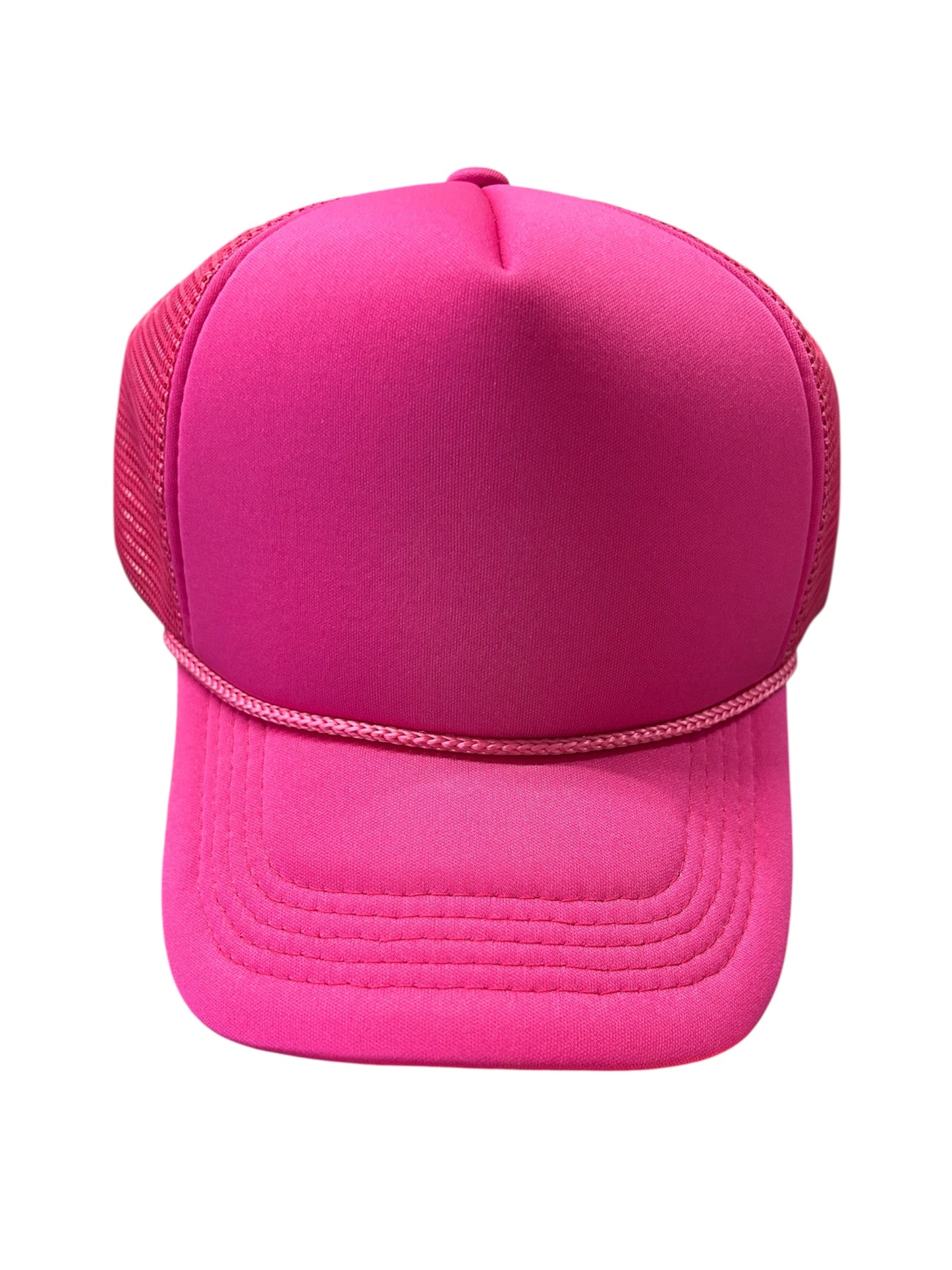 Solid Blank Trucker Hat