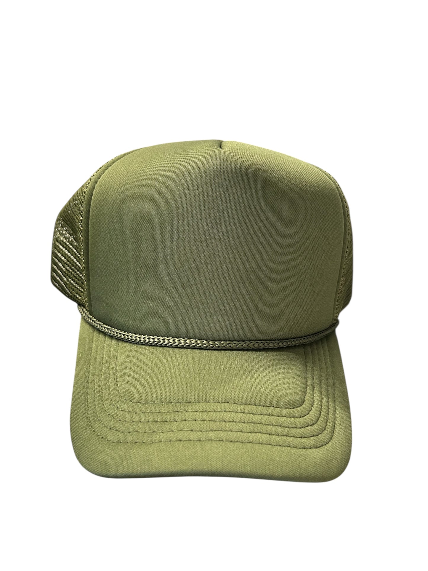Solid Blank Trucker Hat