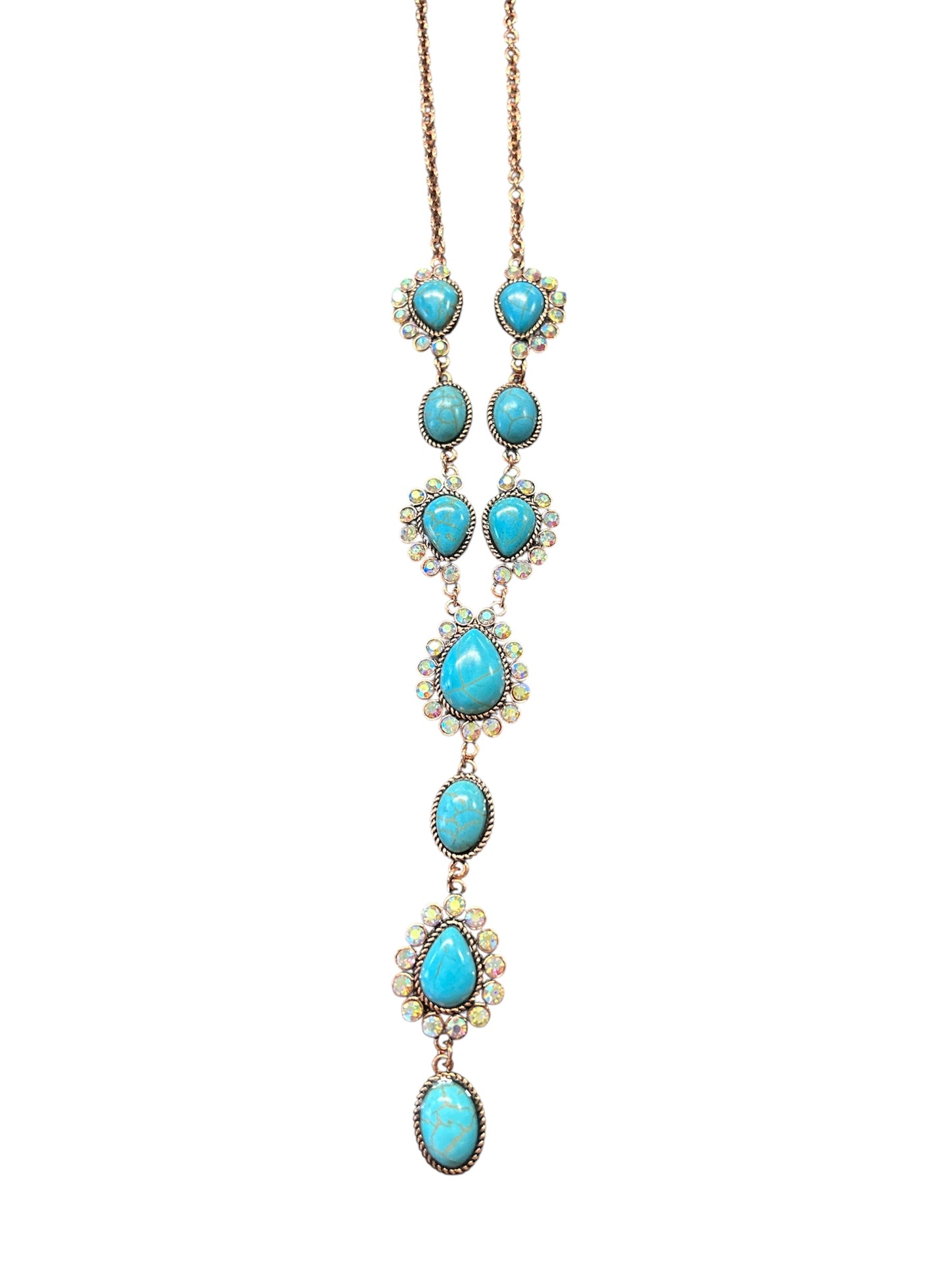 turquoise twilight necklace set