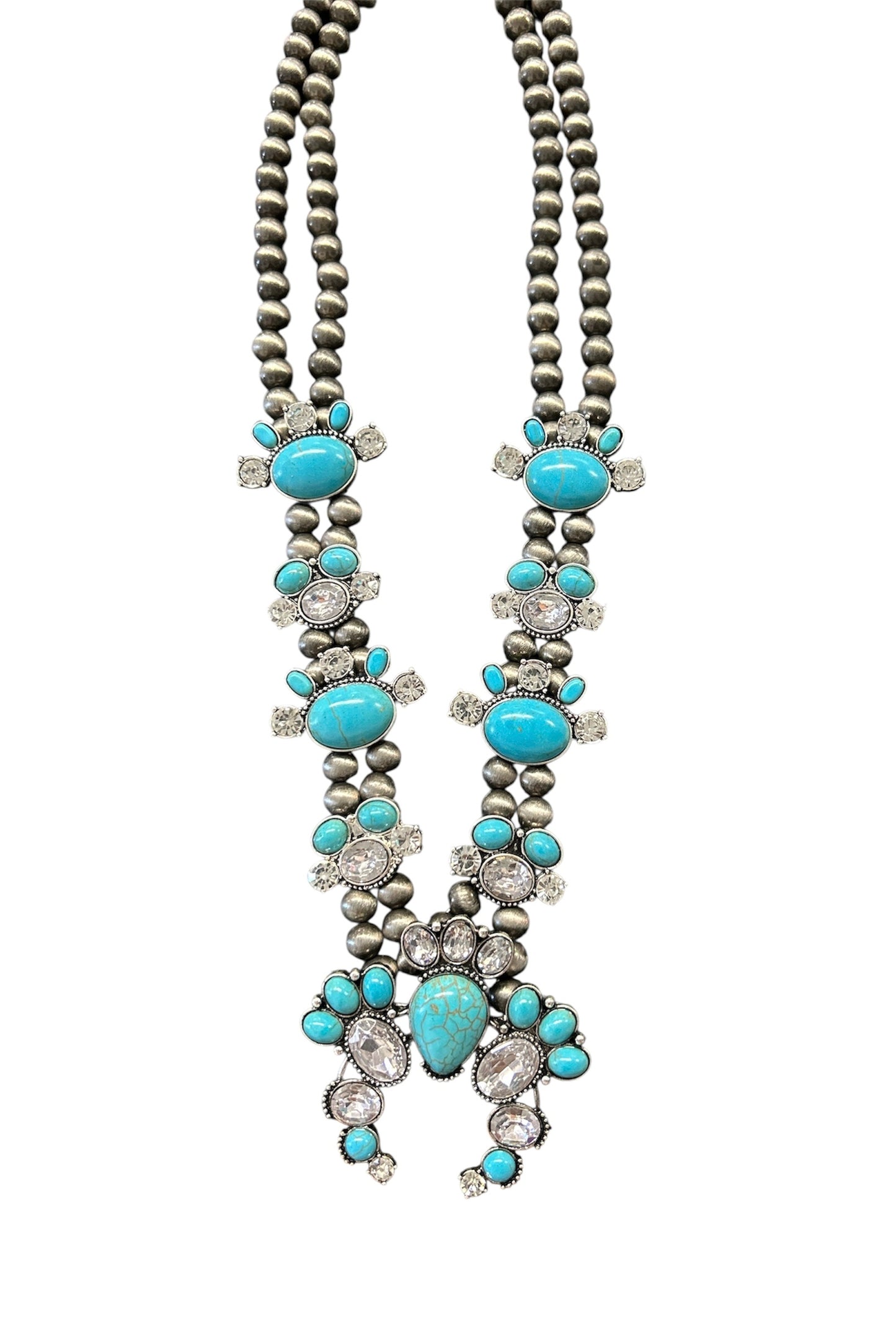 Diamond Dust Blossom Necklace
