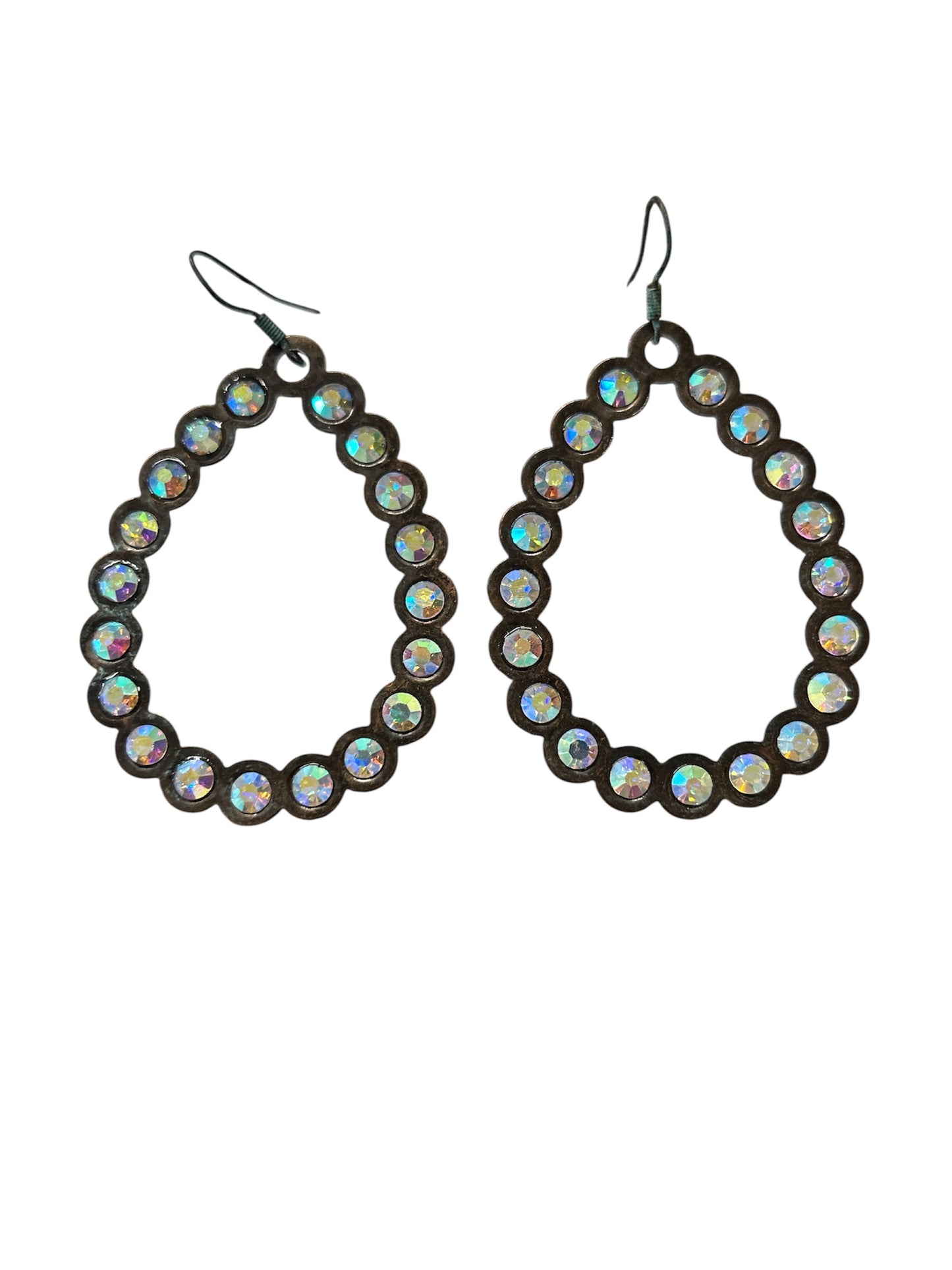 Bronze rodeo earrings