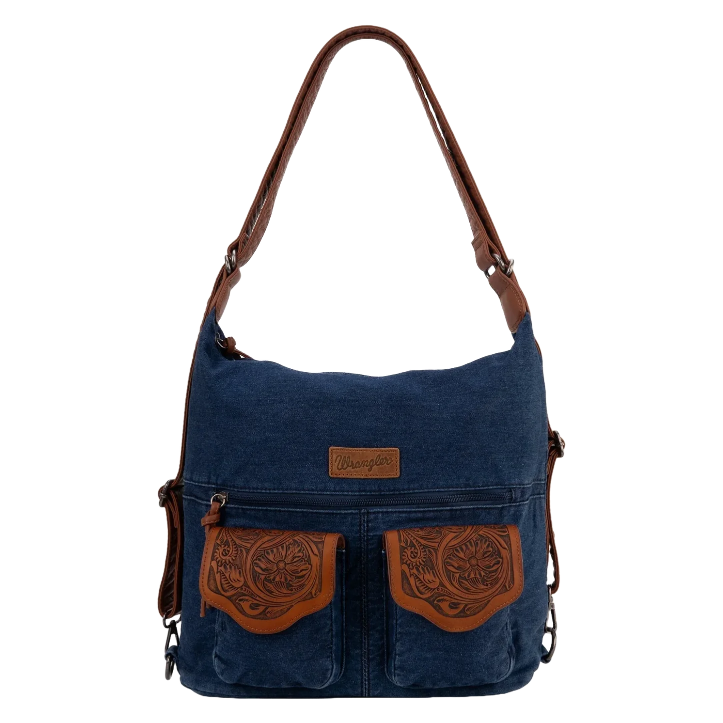 Wrangler Denim double pocket purse
