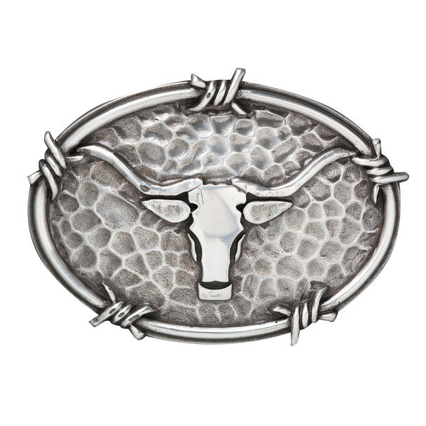ARIAT Oval Steer Head Belt Buckle