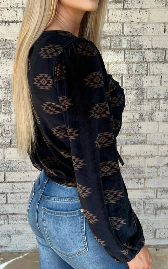 Texas Twist Aztec Top