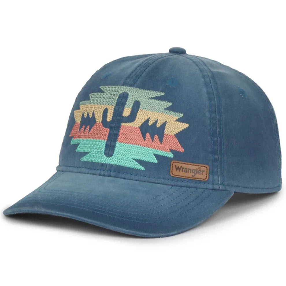 Wrangler Aztec logo cap