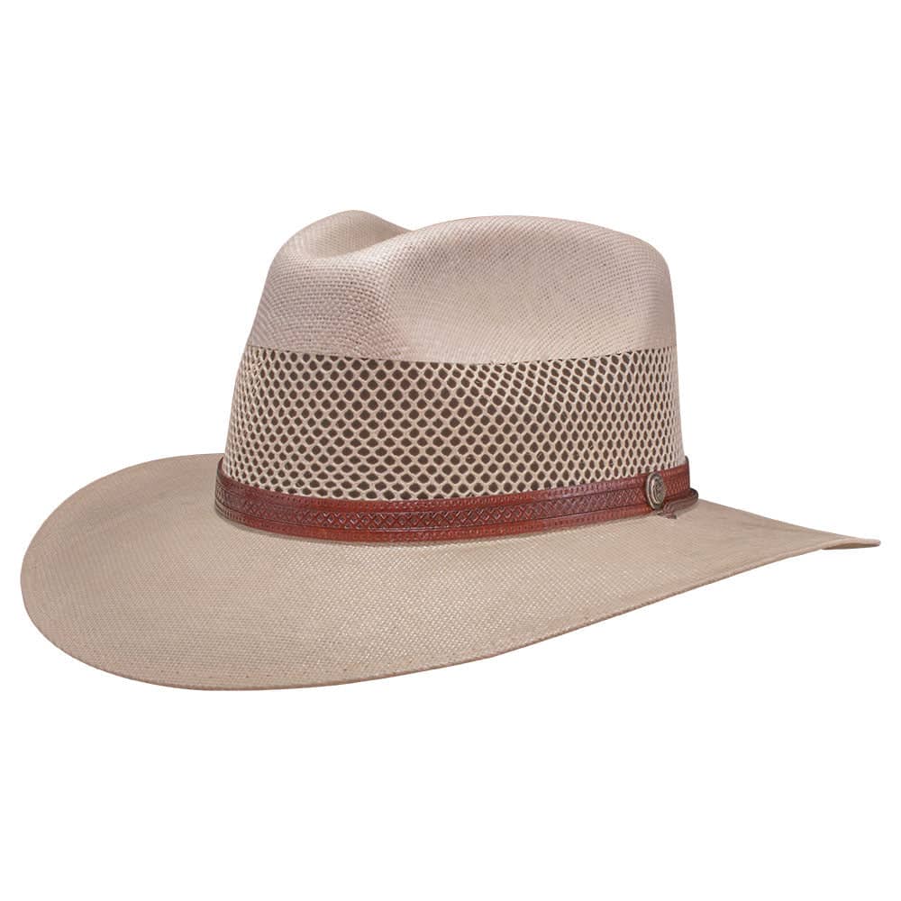American Hat Makers Florence Women's Wide Brim Straw Sun Hat