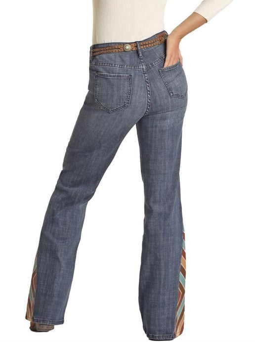 Patched Leather Trouser Jean