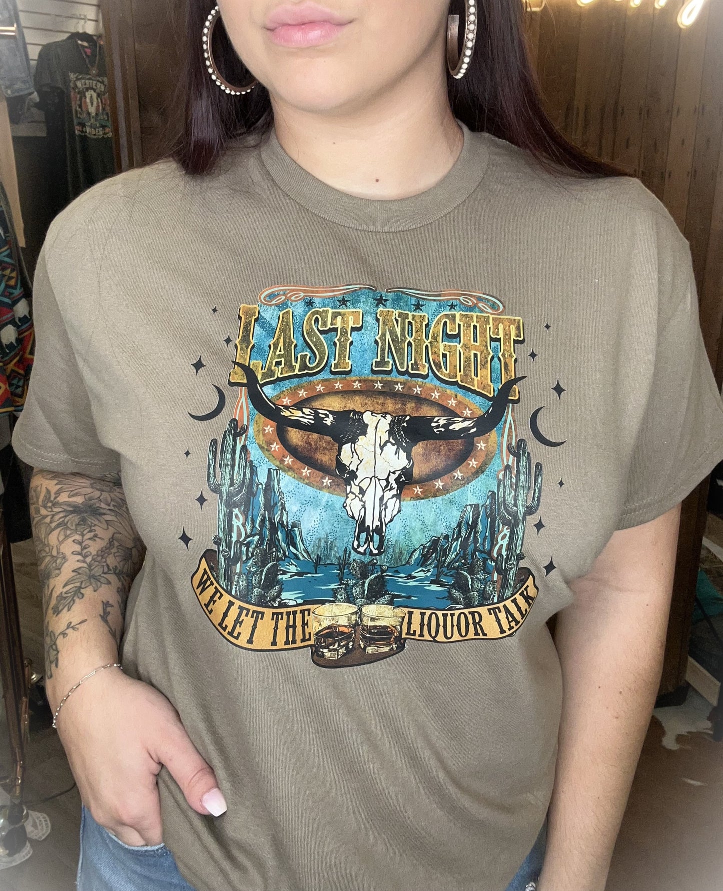 Last Night Skull Tee