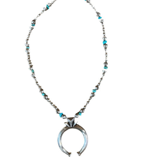 Polished Western Beaded Necklace