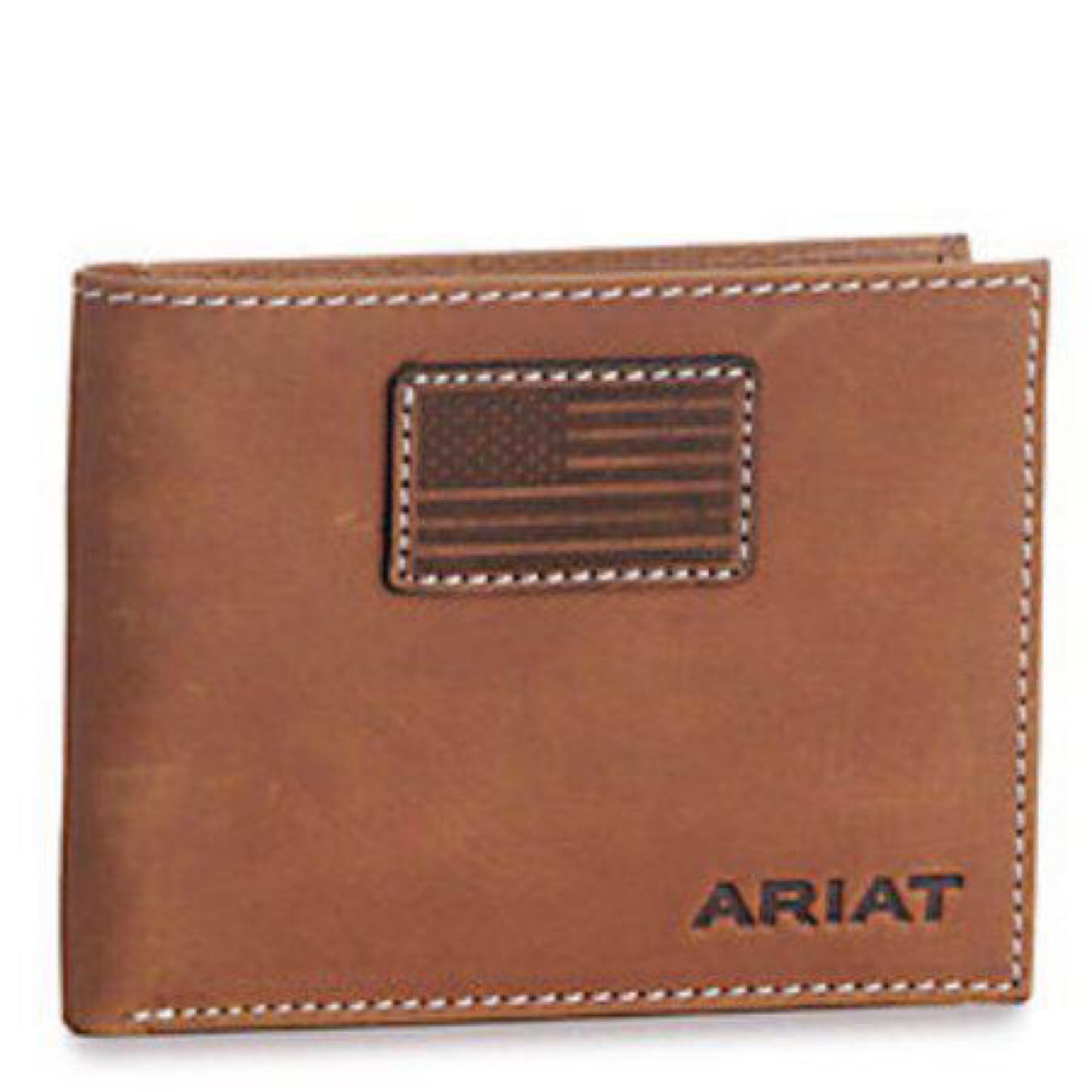 Ariat Flag Patch Large Bifold Wallet