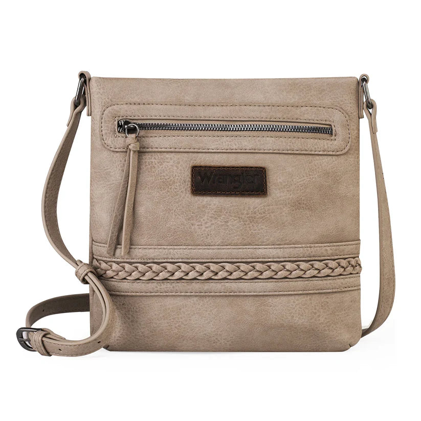 Wrangler leather crossbody