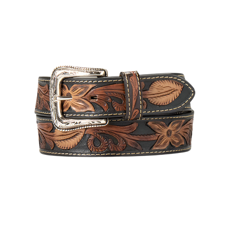 Ariat Leather Floral Belt