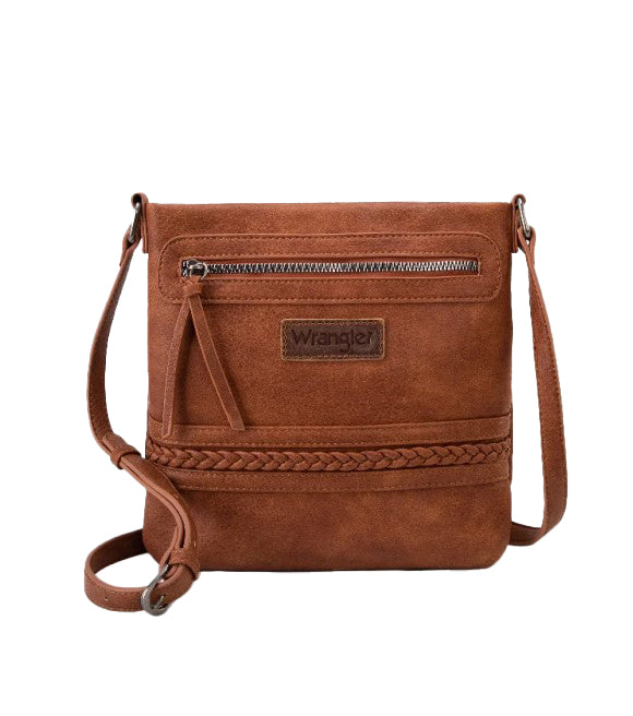 Wrangler leather crossbody