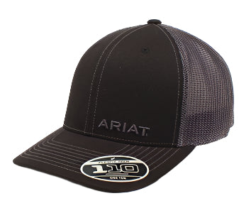 Ariat Men's Solid Black Corner Brand