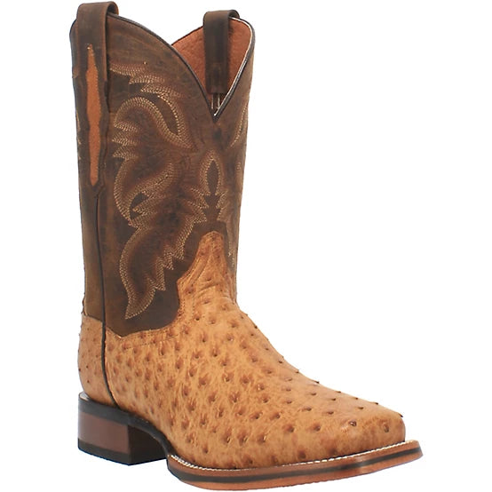Dan Post Kershaw Ostrich Square Toe Boots
