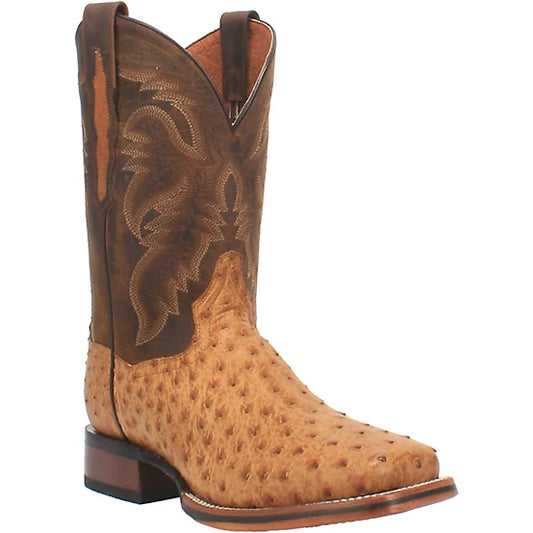 Dan Post Kershaw Ostrich Square Toe Boots