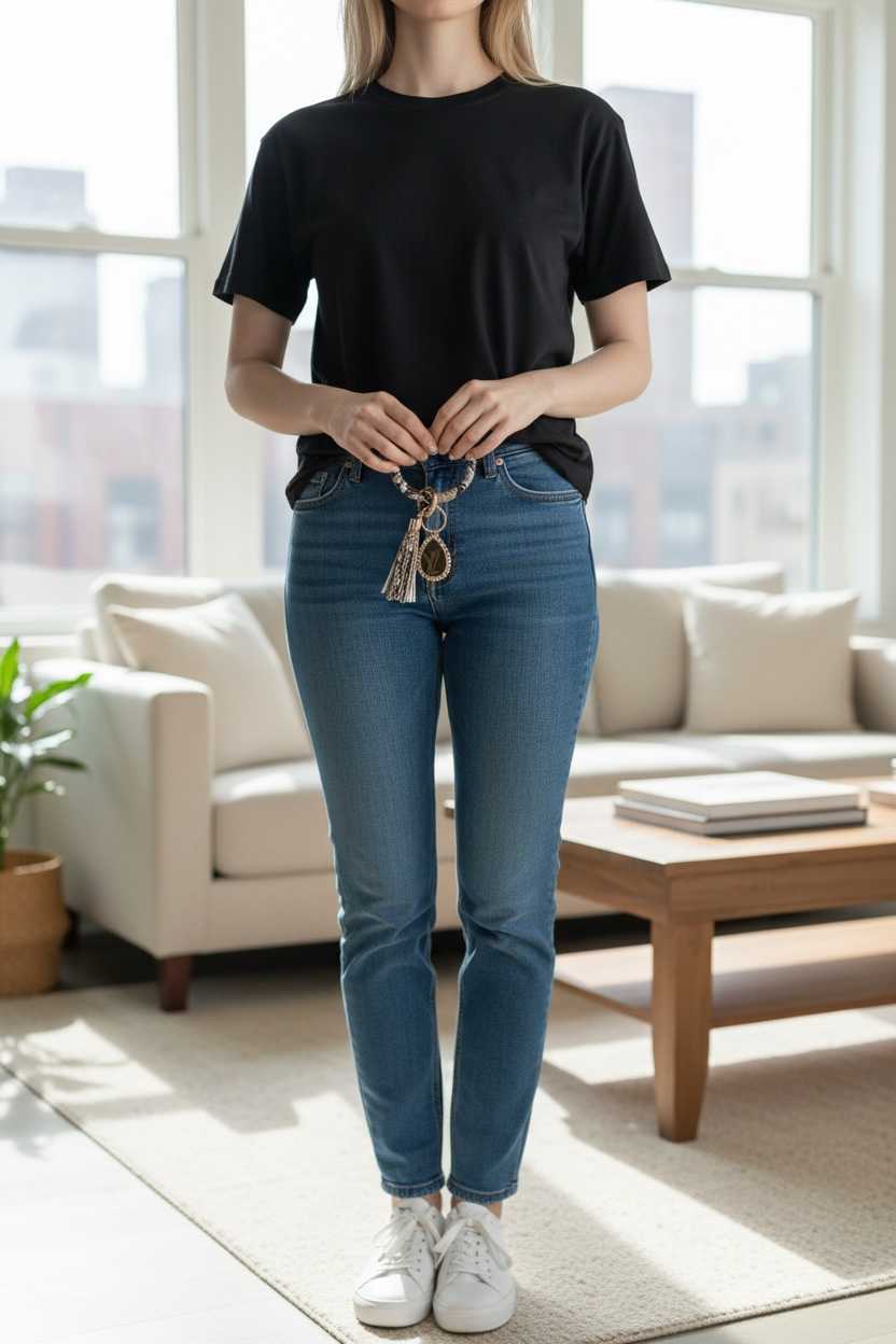 Authentic upcycled LV Keychains