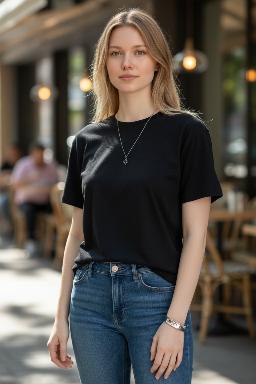 Small pendant necklace