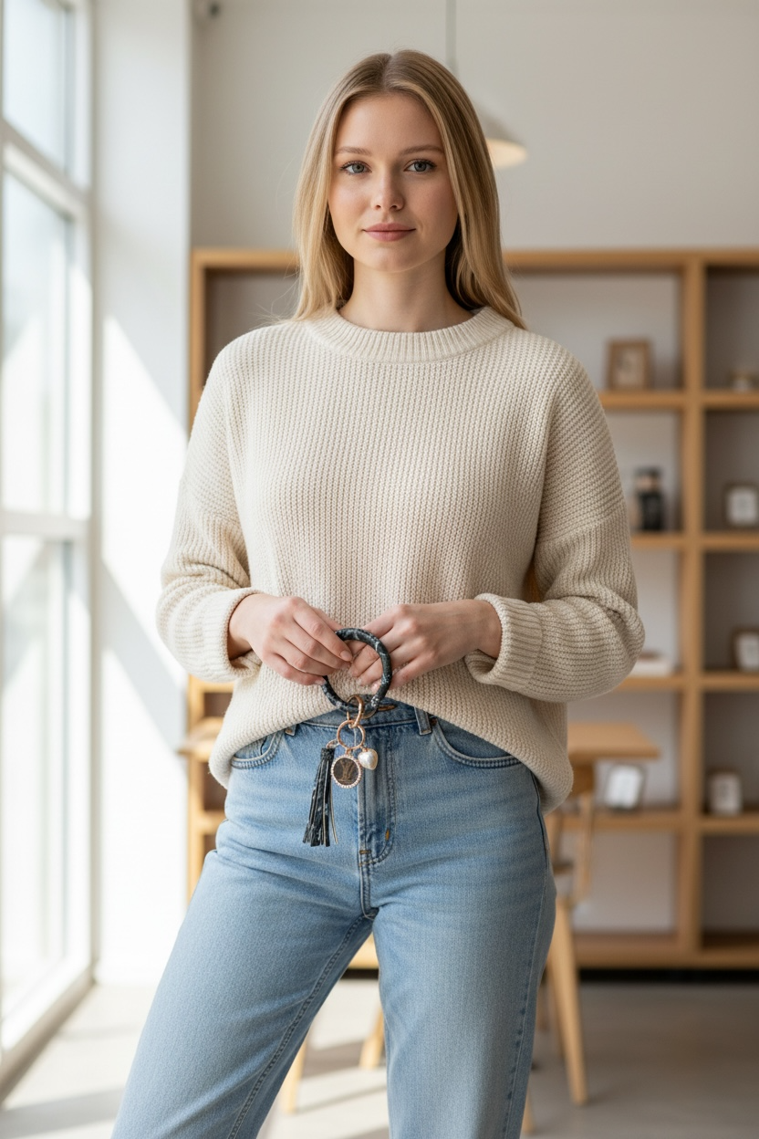 Authentic upcycled LV Keychains