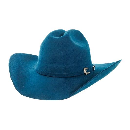 American Hat Makers Cattleman Felt- Teal